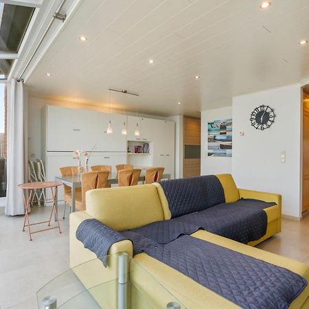 Ferienwohnung Penthouse App Met Imposant & Eindeloos Zeezicht Middelkerke Exterior foto